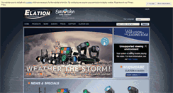 Desktop Screenshot of elationlighting.eu